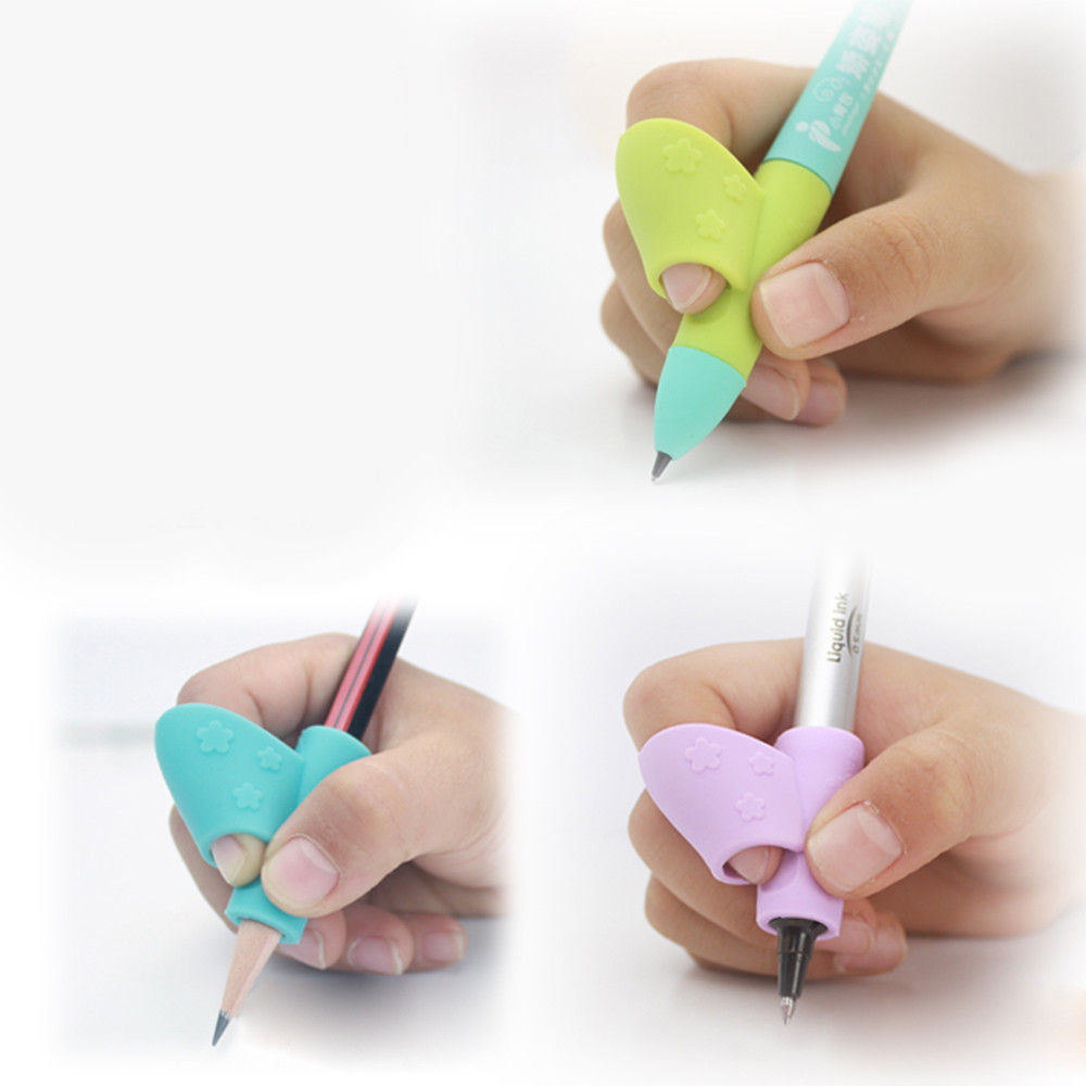 3PCS/Set Children Pencil Holder Pen Writing Aid Grip Posture Correction Tool New Support Dropshipping FE2
