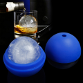 Hot Sale Ice Cube Mold Silicone Blue Whiskey Cocktail Round Ball Interstellar Ice Cube Household Kitchen Ice Cream Tools