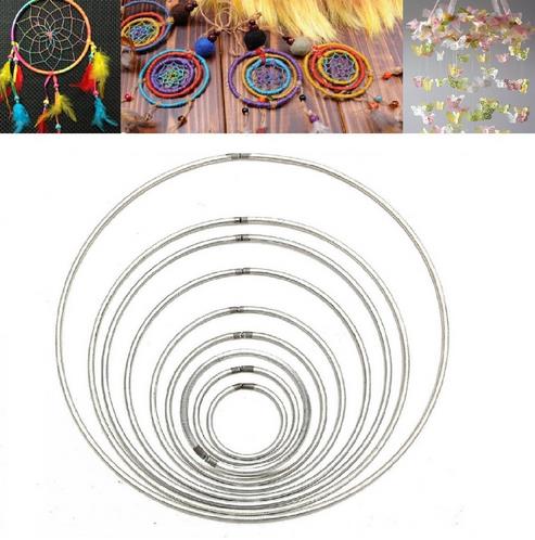 Metal Dream catcher Round Hoop Ring For DIY Manual Handmade Wicker Crafts Dreamcatcher Tool Material Accessories 1pc
