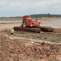 High Efficiency 110W-120W Amphibious Excavator