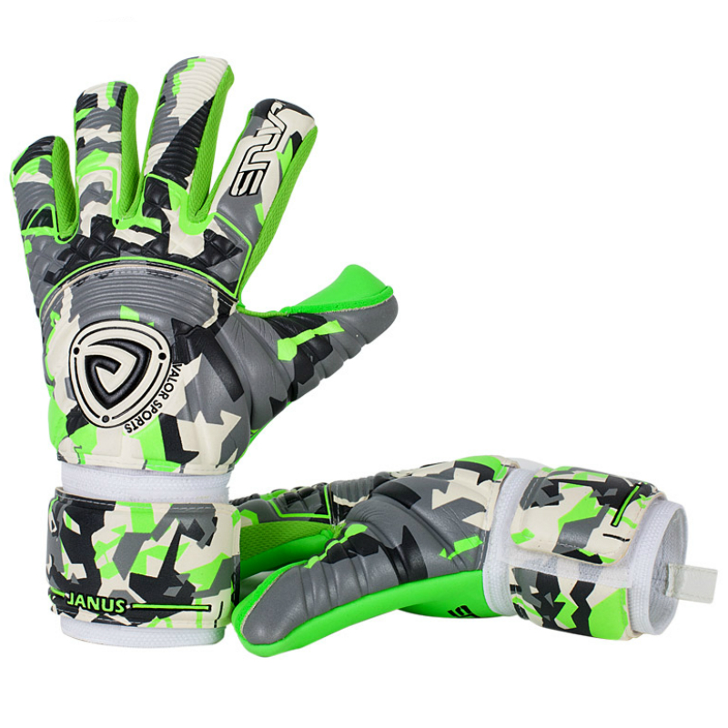 Professional Goalie Gloves With Finger Protection Thickened 4mm Latex Goalkeeper Gloves Men Soccer Football Goal keeper Gloves