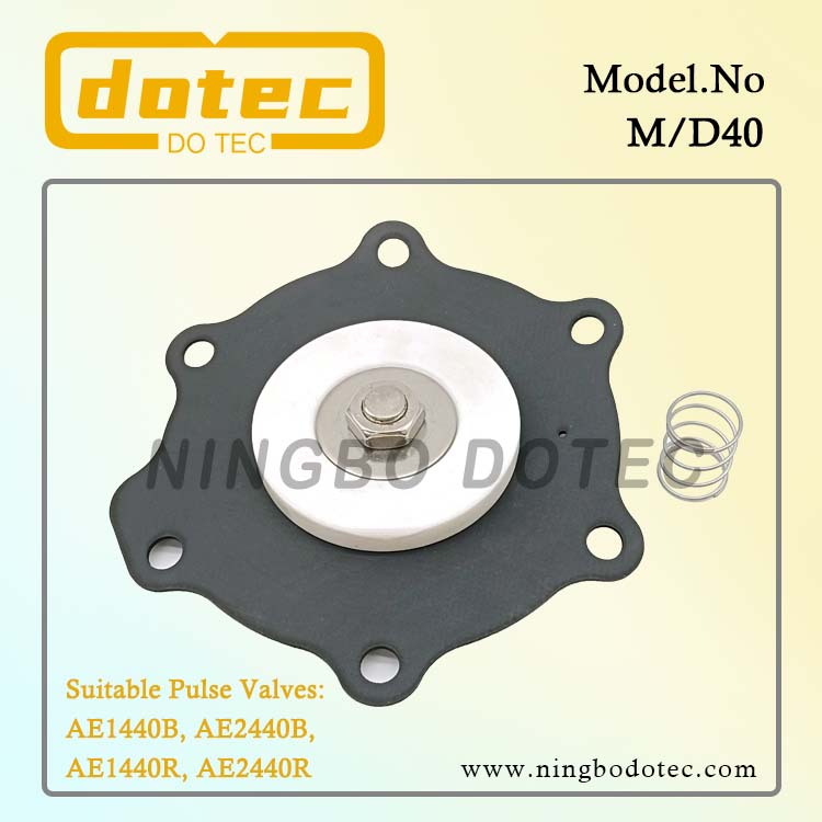 M/D40SHT FKM Diaphragm For Autel Pulse Jet Valve