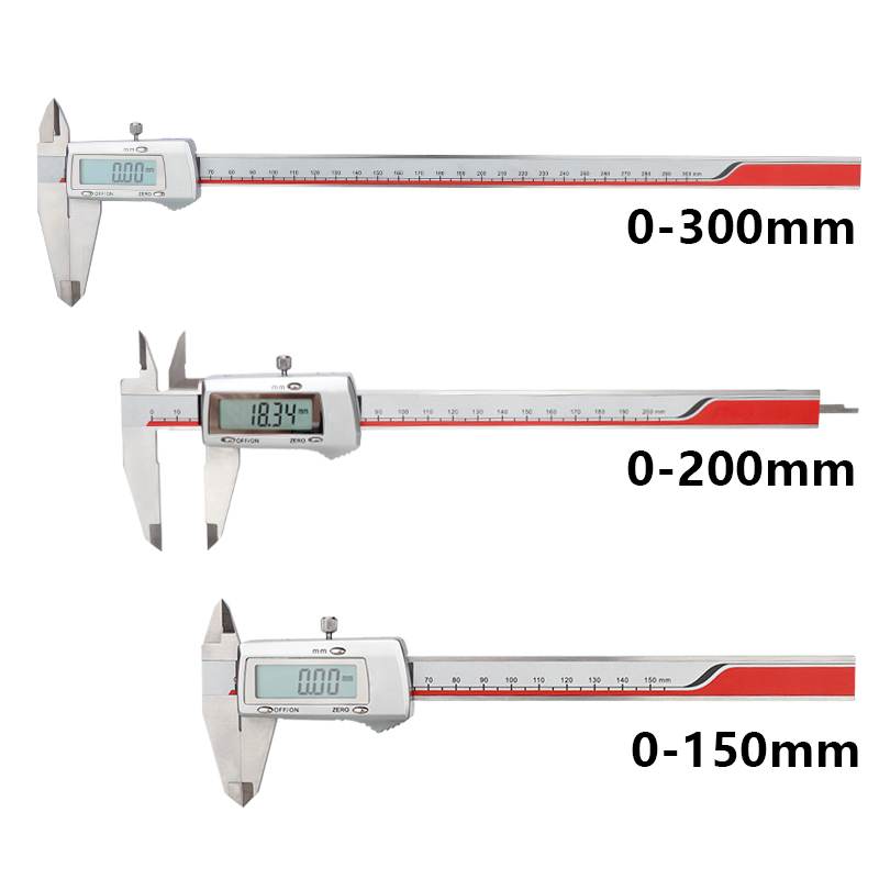 XCAN Electronic Digital Vernier Caliper 0-150mm 0-200mm 0-300mm Digital Calipers Metal Micrometer Measuring Tool