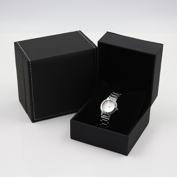 Pu Hinged Watch Box