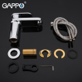 GAPPO Sanitary Ware Suite brass water tap chrome bathroom bath mixer shower faucet with basin tap waterfall bathtub faucet