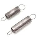 10Pcs 304 Stainless Steel Dual Hook Small Tension Spring Hardware Accessories Wire Dia 0.6mm Outer Dia 8mm Length 20-50mm