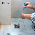 Pipe Cleaning Brush Sewer Dredger Sink Overflow Drain Cleaner Tool Unblocker Freely Removal Hair Bathroom Bendable Kitchen T2T3