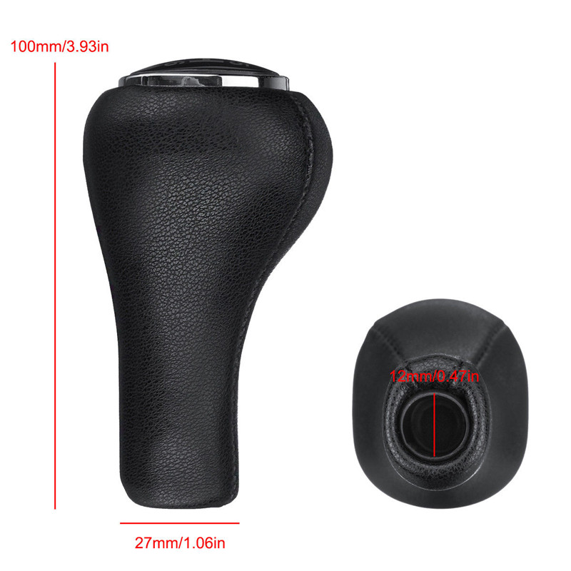 5 Speed MT Car Gear Shift Knob for Ford Focus MK1 1998-2005 Shifter Lever Stick Manual GearShifter Leather Pen POMO Spare Parts