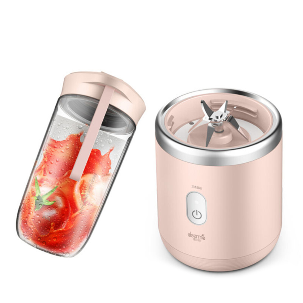 Deerma 400ML Portable Electric Juicer Blender Auto Wireless Multi-Functional USB Charging Juicer Cut Mixer juce cup