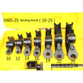 SWG-25 Manual Pipe Bending Machine 0.8-2.0mm Iron/Copper/PVC/Plastic Pipe Bending Machine U Type Mechanical Pipe Bender