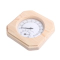 Sauna Room Wood Thermometer Hygrometer Hygrothermograph Temperature Instrument