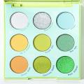 INS HOT 9 Color Shimmer Makeup Matte Eyeshadow Pallete Colorful Mint Palette Nude Eye Shadow Powder Contour Party Cosmetic