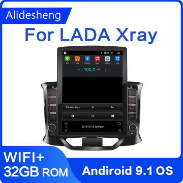 Tesla screen For LADA X Ray Xray tesla still 2015 2016-2019 android 9.1 Car Radio Multimedia Player 2din GPS 2.5D 9.7
