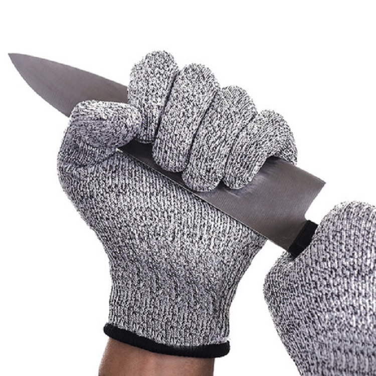 1 Pair Kitchen Cut Resistant Hand Glove Household Food Grade 5 Level Protection Safety Work Gloves Safety Meat Cut Wood Carving