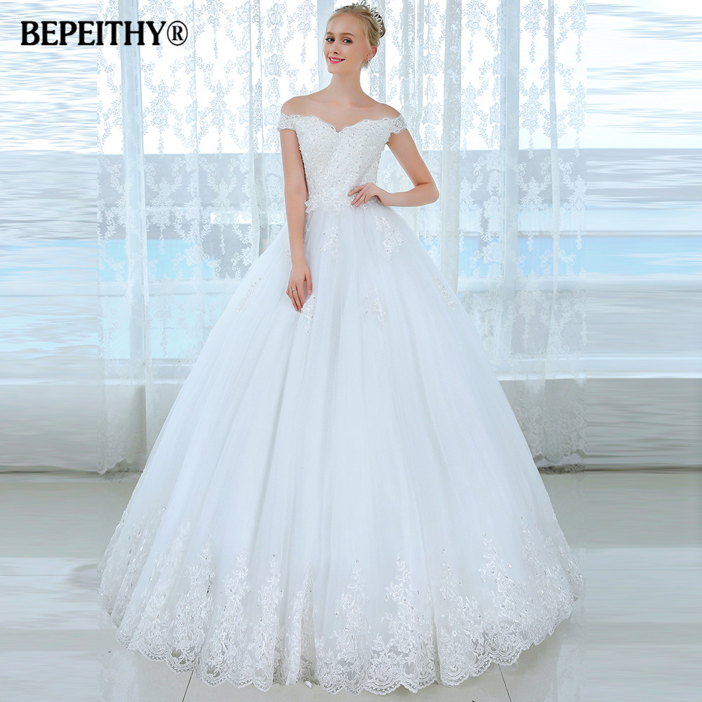Sexy Backless Ball Gown Wedding Dress Sleeveless Vestido De Novia Lace Bridal Dresses 2020 Princess Wedding Gowns 2020