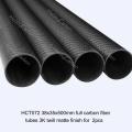 Light weight Carbon fiber tube with Twill Plain