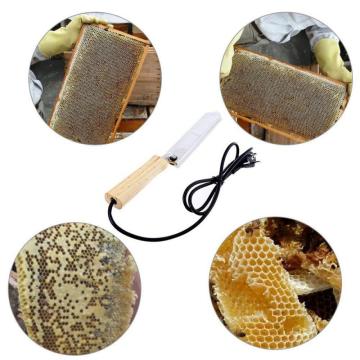 US/EU/AU/UK Plugs Stainless Steel Electric Honey Cutter Uncapping Knife Beekeeping Tools Equipment Cutting Heating Scraper 220V
