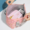 Brivilas print lunch bag women high quality portable cooler bags hand waterproof Picnic travel breakfast food box pack kids new
