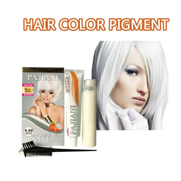 160ML Bleaching Hair Dye Fashion White Permanent Long Lasting Hair Color Dye Cream Hair Care Tool DIY Hair Color Dye Wax #0818