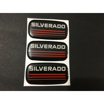 Emblem Pillar 30pcs New Custom Epoxy resin Silverado 1500 2500 3500 Cab Badge Logo for car 1988 89 90 91 92 93 94 styling