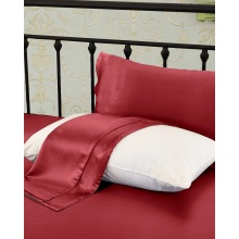 YUNFREESILK 100% Mulberry Silk Terse Pillowcase with Hidden Zipper for Hair and Skin Standard King Size