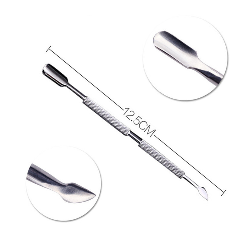 Stainless Steel Nail Polish Remover Tools UV Gel Polish Remover Manicure cleaner nail uv gel Tool