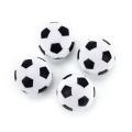 4Pcs Black And White High Quality Resin Foosball Table Soccer Table Ball Baby Foot Fussball Spotrs Gifts