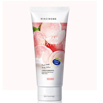 peach body lotion brightens skin tone moisturizes skin lasts fragrance milk body cream 1pcs