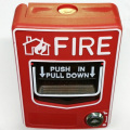 Fire alarm emergency reset button manual call point dc24v Pull Down Station for conventional fire alarm system