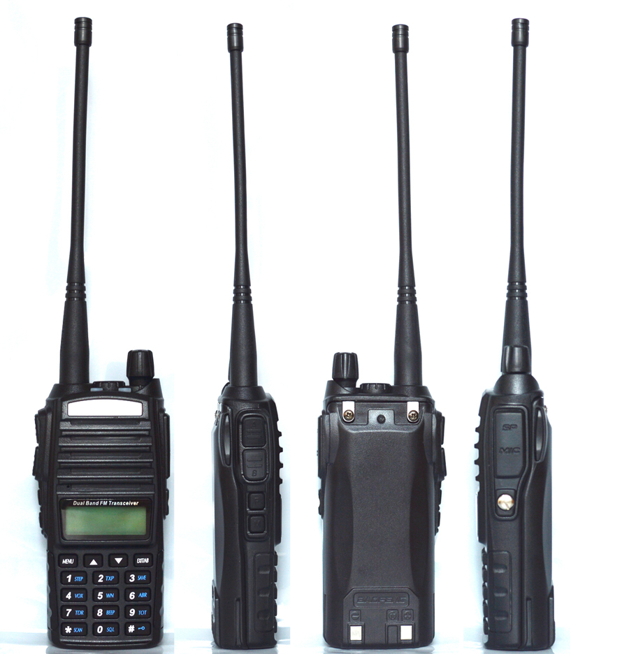 2pcs Baofeng UV-82 Plus 8W 10KM Long Range Powerful Walkie Talkie Portable CB vhf/uhf ptt two way Radio Amador 8 watts of UV82