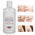 355ml MELAO Witch Hazel Rose Petal Face Toner Hydrating Moisturizing Facial Care Toner Skin Lightening