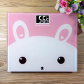 My Melody Action Figure Cute Cartoon Tempered Glass Smart Electronic LED Digital Body Weight Scale body Balance Weighing scale