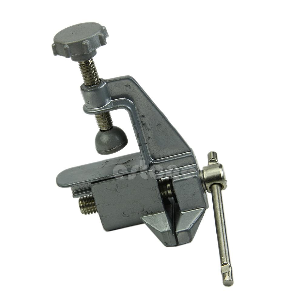 Durable 3.5" Aluminum Mini Jewelers Hobby Clamp On Table Bench Vise Vice Tool New Drop Shipping