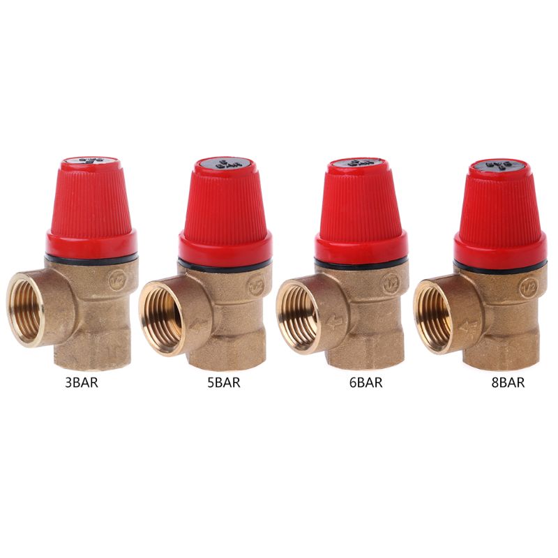 Brass Safety Valve Drain Relief Swithch For Solar Water Heater Double Inner Wire Dropship