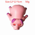 12cm pig purple