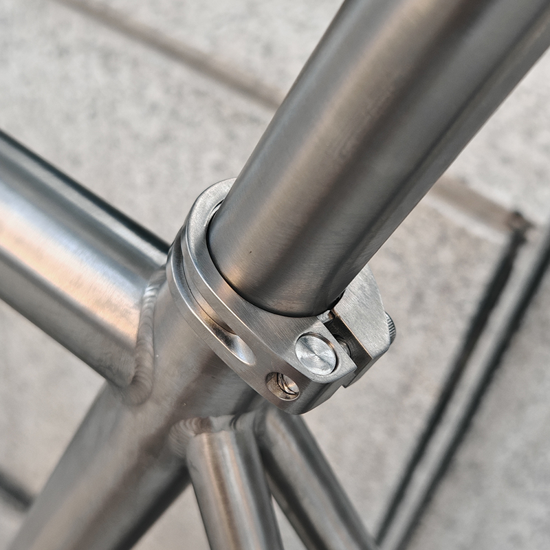 titanium seat post clamp
