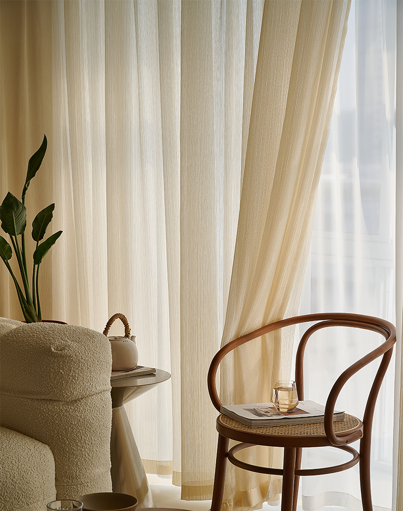 Streamers Crepe Curtain Sheers