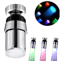 1PC Faucet Extender Bathroom Product 360°Rotation Temperature Control LED Light Faucet Water Pressure Self-generation Water Tap