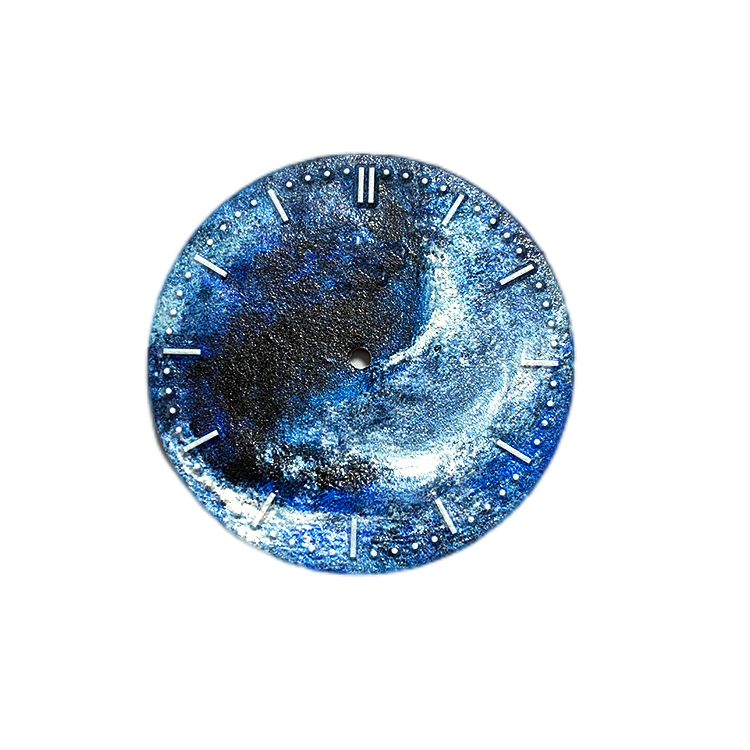 blue 285 watch dial