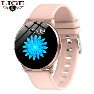 LIGE 2020 New Waterproof Smart Watch Women Heart Rate Monitoring Health Smart Watch Men Pedometer Fitness Tracker Smart Bracelet