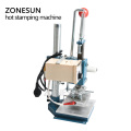 100% NEW MANUAL HOT PRESS FOIL STAMPING MACHINE FOR PVC, WOOD, PAPER, LEATHER HOT FOIL STAMPER PRINTEING MACHINE 220V