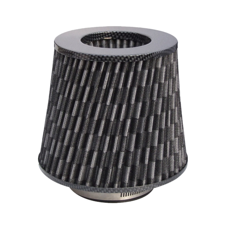 SPSLD Universal Car Air Filters Performance High Flow Cold Intake Filter Induction Kit Sport Power Mesh Cone 76MM