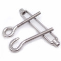 Steel 304 Wire Rope cable Rigging Hooks Adjust Eye Turnbuckle Tension Anchors bolt hammock Tent Awning Hardware Accessories