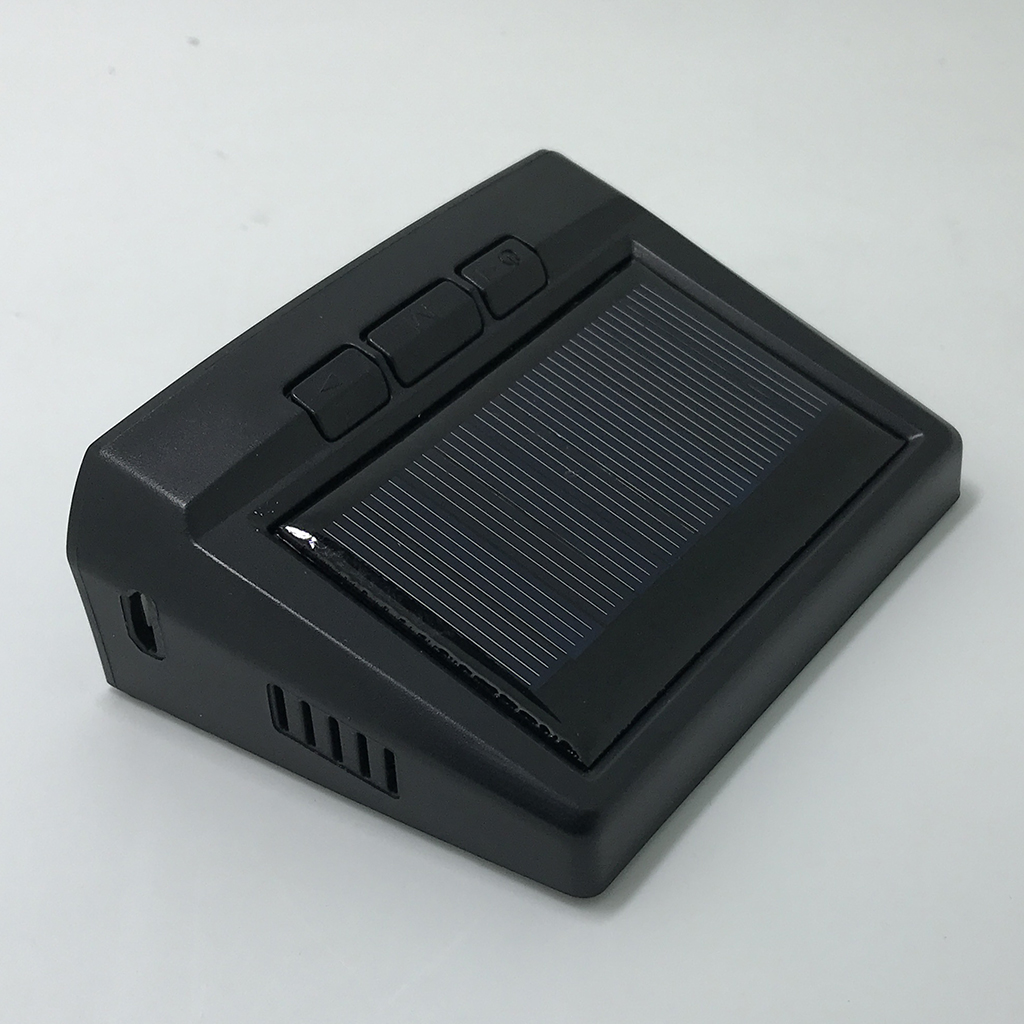 Car TPMS Tire Pressure/Temp Monitor USB Charge & Solar 4 External Sensors Adjustable LED Display 4BAR Auto Security Alarm System