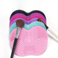 1PCS Silicone Makeup Brushes Cleaner Pad Mat Cosmetics Makeup Brush Scrubber Board Cleaning Washing Tools Make Up Brush Cleaner