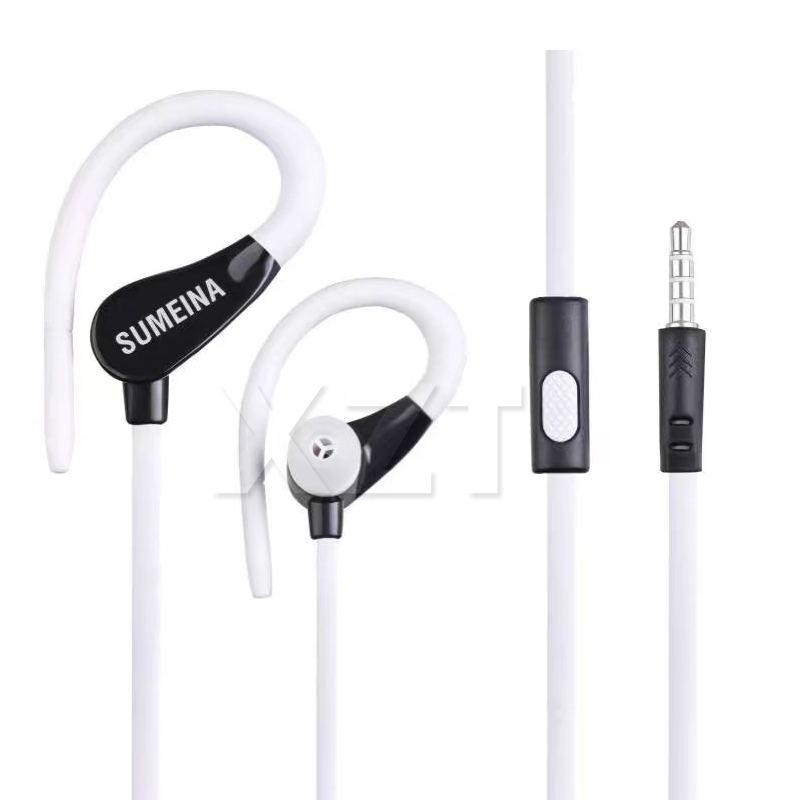 Newest Fashion SMN-11 Earphone Headphones 3.5mm Stereo Earhook Bass Sound Headset for Running Sport for Android Phone Laptop PC