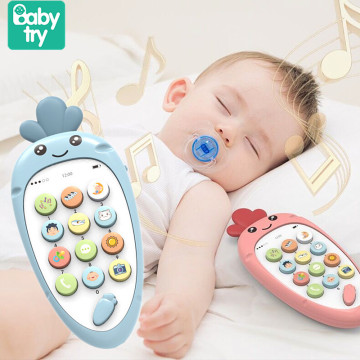 Baby Phone Toy Mobile Phone for Kids Telephone Toy Infant Early Educational Mobile Toy Chinese English Learning Machine