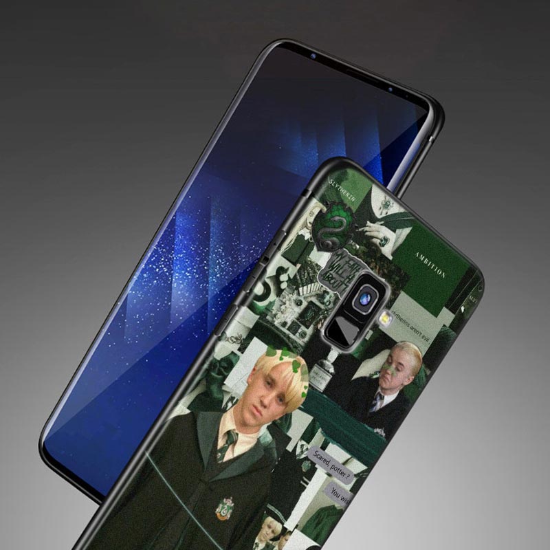 Draco Malfoy For Samsung Galaxy A9 A8 Star A8S A7 A6 A6S A5 A3 Plus 2018 2017 2016 A750 Black Phone Case