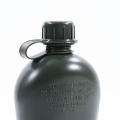 DEOUNY Plastic Army Flask Bottle Military Training Flask And Aluminum Lunch Box 3Pcs Outdoor Vintage Water Bottle 800ml