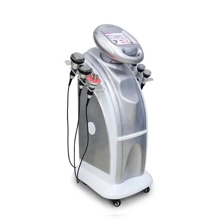 2019 Newest 7 in 1 hot sales 80K cavitation + 40K Vacuum Cavitation System ultrasound tripolar sixpolar body slimming machine